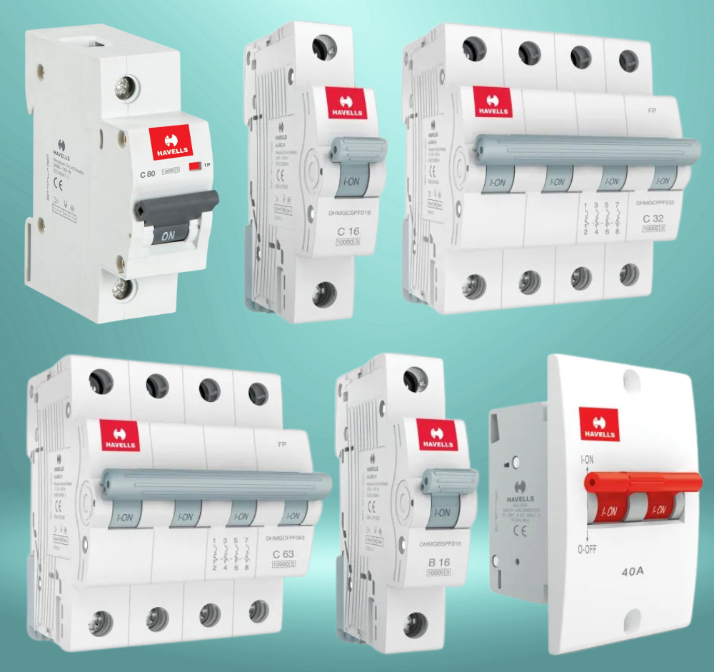 Havells MCB electrical shop Indirapuram